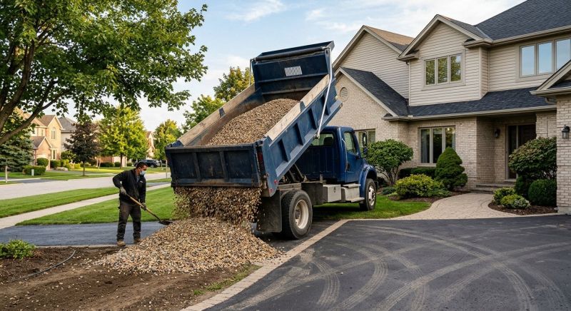Decorative Gravel Delivery Service